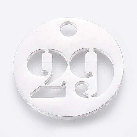 Non-Tarnish 304 Stainless Steel Pendants LS-STAS-F233-29-P-1