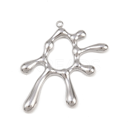 304 Stainless Steel Pendants LS-STAS-I363-08P-1