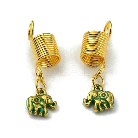 Alloy Dreadlocks Beads OHAR-WH0031-02I-1