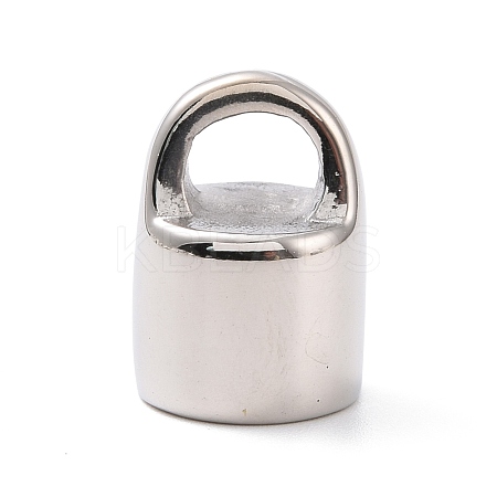 Tarnish Resistant 304 Stainless Steel Cord Ends STAS-G276-20P-1