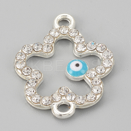 Alloy Rhinestone Links Connectors LS-X-ALRI-S170-05S-1