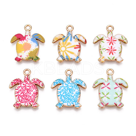 Printed Alloy Pendants ENAM-N056-179-1