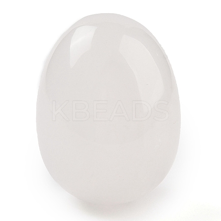 Natural Quartz Crystal Palm Stones G-I367-04H-1