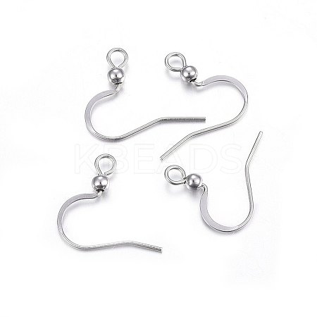 Tarnish Resistant 304 Stainless Steel French Earring Hooks LS-STAS-P210-18P-1