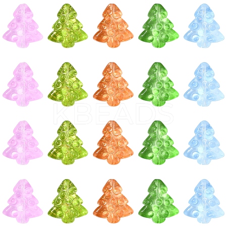 40Pcs Dyed & Heated Glass Beads GLAA-FS0001-88A-1