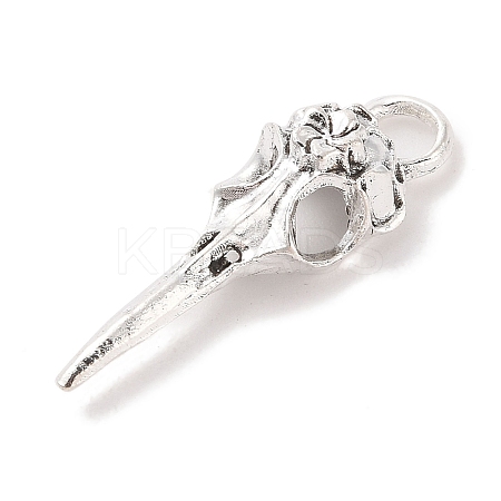 Tibetan Style Alloy Pendants X-PALLOY-K110-27AS-RS-1