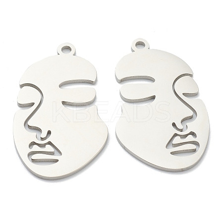 Non-Tarnish 304 Stainless Steel Pendants LS-STAS-P276-01C-P-1