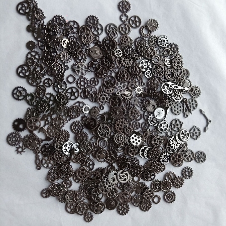 Zinc Alloy  Open Back Bezel Cabochons PALLOY-WH0072-82B-RS-1