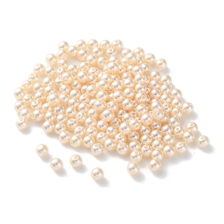 Plastic Imitation Pearl Beads FIND-M059-01A-02-1