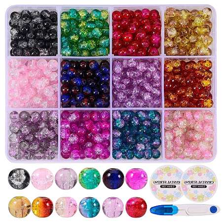 DIY Stretch Bracelet Making Kits DIY-SZ0004-06-1