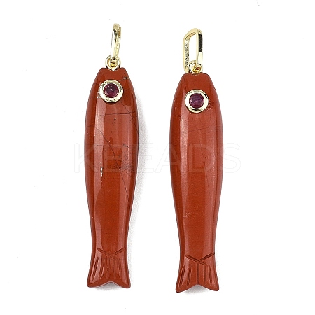Natural Red Jasper Carved Pendants GG-CBA8D06-01G-02-1
