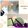 30Pcs 10 Styles Smiling Face Alloy Enamel & Glass Seed Pendant Decorations HJEW-YW00143-6