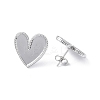 Non-Tarnish 304 Stainless Steel Stud Earring for Women EJEW-I285-32P-2