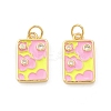 Eco-Friendly Brass Micro Pave Clear Cubic Zirconia Pendants KK-I698-08A-3