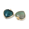 Natural Green Fluorite Pendants G-K347-10G-06-2