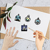 Custom PVC Plastic Clear Stamps DIY-WH0439-0442-4