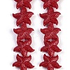 Synthetic Coral Dyed Carved Beads Strands CORA-K009-06B-04-1