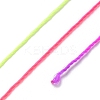 3-Ply Segment Dyed Round Nylon Beading Threads NWIR-Q001-01E-04-3
