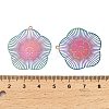 201 Stainless Steel Pendants STAS-I329-01RC-3