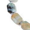 Natural Flower Amazonite Beads Strands G-B125-P03-01-3