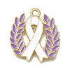 Alloy Enamel Pendants FIND-Z094-01G-03B-1
