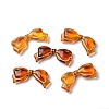 Imitation Amber Transparent Acrylic Beads MACR-D071-02A-2