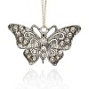 Vintage Butterfly Pendant Necklace Findings TIBE-M001-80H-2