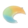 Gradient Color Translucent Resin Pendants FIND-Z006-03B-2