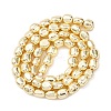 Electroplate Non-magnetic Synthetic Hematite Beads Strands G-L485-17A-G-4
