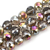 Electroplate Glass Beads Strands EGLA-T010-01C-1