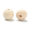 Natural Unfinished Wood Beads WOOD-XCP0001-19G-3