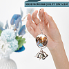 Christmas Theme Zinc Alloy Hanging Blank Big Pendants Decorations HJEW-WH0036-49-3