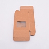 Kraft Paper Box CON-WH0073-46-2