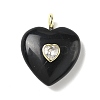 Natural Mixed Gemstone Pendants G-C274-04-2