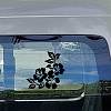 4Pcs 4 Styles PET Waterproof Self-adhesive Car Stickers DIY-WH0308-225A-090-5