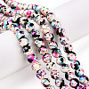 Synthetic Turquoise Dyed Beads Strands LS-G-E594-24C-4