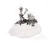 Natural Quartz Crystal Cluster Base Sculpture G-N347-03E-3