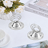 2Pcs Alloy Name Card Holder AJEW-LP0003-22P-1
