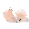 Natural Pink Aventurine Pendants G-B041-01P-17-2