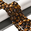 Natural Tiger Eye Beads Strands G-I377-A19-1