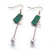 (Jewelry Parties Factory Sale)304 Stainless Steel Dangle Earrings EJEW-I223-11-2