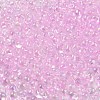 6/0 Inside Colours Fringe Glass Seed Beads SEED-A034-03D-3