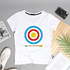 1 Set Archery PET Hollow Out Drawing Painting Stencils DIY-MA0004-37B-7