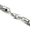 Non-Tarnish 304 Stainless Steel Chain Necklaces NJEW-P295-03P-4
