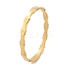 Bamboo Joint 304 Stainless Steel Bangles for Women BJEW-Z092-01G-5