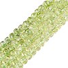 Crackle Transparent Glass Beads Strands GLAA-N068-03A-06-1