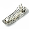 Alloy Hair Barrettes OHAR-C010-05E-AS-2