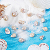 1 Strand Natural Baroque Pearl Keshi Pearl Beads Strands PEAR-NB0001-28-2