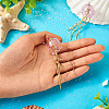 2Pcs Jellyfish Glass Big Pendants EJEW-TAC00009-4