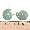 Natural Green Aventurine Pendants G-H353-02G-03-3